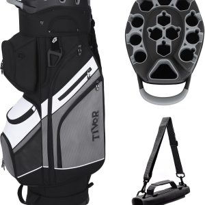 Tivor Golf Cart Bag Polyester Material 14-Way Top-0