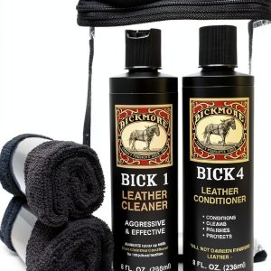 Bickmore Leather Care Kit with Bick 1 Cleaner and Bick 4 Conditioner-0